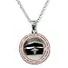 Nurse's Prayer Necklace with 18" cable Chain High Quality Stainless Steel Pendant Jewelry - FREE Velvet Pouch Included