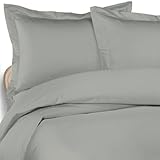 IMAGE OF Gramercy Park 620 Thread Count Egyptian Cotton Sateen Full/Queen Duvet Cover Set, Gray