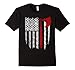 Men's American Viking Flag shirt XL Black