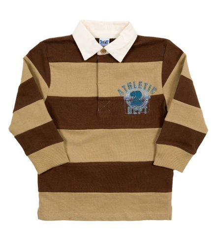 Please Mum Boys Cut And Sew Rugby Shirt