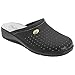 San Malo Womens/Ladies Coated Leather Clogs