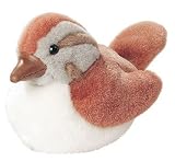 Swamp Sparrow - Audubon Plush Bird (Authentic Bird Sound)