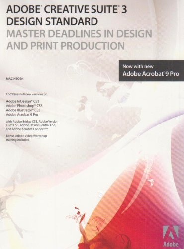 Cover image : Adobe Creative Suite 3.3 英語版 Design Standard Macintosh版