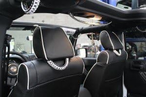 Paracord Grab Handle for TJ and YJ Jeep Wrangler- Center Sound Bar Strap