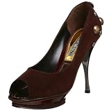 Claudio Merazzi Women's CM 020 Peep Toe Platform Pump