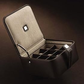 Savile Row Leather Valet Case