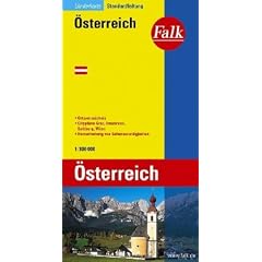 Falk L�nderkarte �sterreich 1:300 000