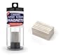Magcraft NSN0834 1-Inch by 1/4-Inch by 1/10-Inch Rare Earth Block Magnets, 12-Count