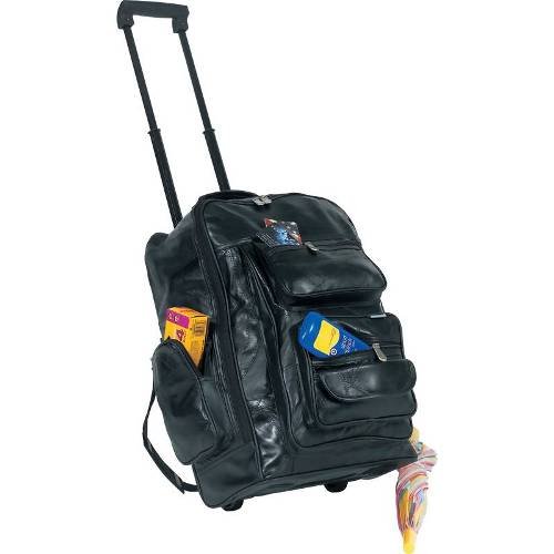Buy EmbassyTM Italian StoneTM Design Genuine Leather Backpack/Cart