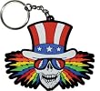 The Grateful Dead Rubber Keychain