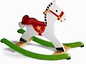 JANOD White Rocking Horse