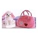 Aurora Fancy Pals Pet Carrier PINK POODLE Purse w/8" Plush