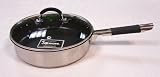 Review   / 11 inch Stainless Steel coverd fry pan with non stick
