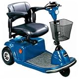 Drive Medical Daytona Scooter 3 Wheel Medium Size Red - 1 each