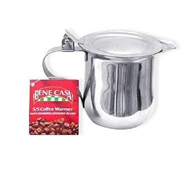 Bene Casa 65183 stainless steel creamer pitcher, 8 ounces. by MBR