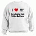 I Love/Heart Nova Scotia Duck Tolling Retriever Youth Sweatshirt (for Kids) Various Colors Available