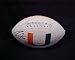 Ray Lewis Hand Signed Autographed Miami Hurricanes Full Size Football w/ Photo of Signing