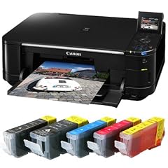 Canon PIXMA MG5250 Multifunktionsger�t Wireless (Drucker, Scanner, Kopierer) + 20 Patronen + USB-Kabel + 100x 10x15 Fotopapier