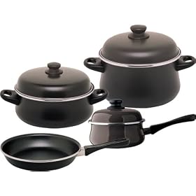 Magefesa Classic Dakar Enamel On Steel 7 Piece Cookware Set