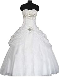 Beaded Organza Evening Dress/Bridesmaid Dress/Prom Dress/Quinceanera Dress/Wedding Dress 