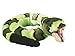 Wild Republic Snakesss, Rattlesnake Plush, Stuffed Animal, Plush Toy, Gifts for Kids, Green Rock with Vinyl Mouth, 54 inches