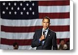 41ytCO7rAML. SL160  Barack Obama At A Public Appearance Canvas Print / Canvas Art   Artist Everett