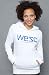 WeSC The WeSC Pullover Hoody in White hood ,Sweatshirts for Women