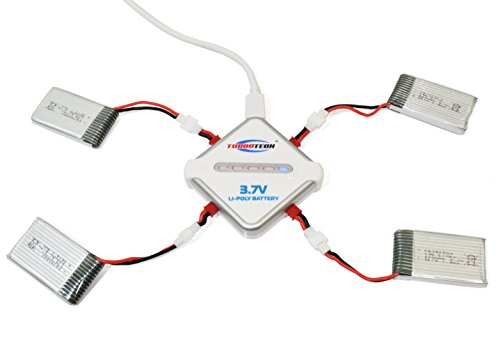 TurboTech 3.7V 4 In 1 Battery Charger for Syma X5C, X5SC, X5