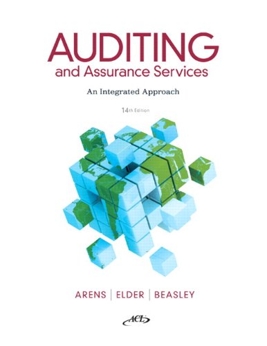 Auditing and Assurance Services Plus NEW MyAccountingLab with Pearson eText -- Access Card Package (14th Edition)