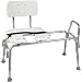 Duro-Med Heavy-Duty Sliding Transfer Bench with Cut-Out Seat