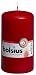 Bolsius Outdoor/Indoor Pillar Candle 130x70mm – Wine Red