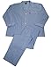 Izod - Mens Big and Tall Long Sleeve Broadcloth Plaid Pajama