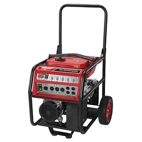 Milwaukee 4960-24 6000-Watt Honda 11 HP 340cc Portable Generator