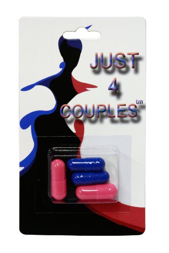 Just for Couples Sexual Enhancement Herbal Supplements Blister Pack