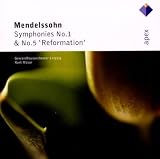 Mendelssohn : Symphonies Nos 1 & 5  -  Apex