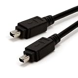 4 Pin to 4 Pin Firewire Male to Male IEEE 1394 Cable - 6 Feet