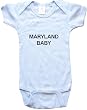 MARYLAND BABY - State Series - White, Blue or Pink Onesie / Baby T-shirt