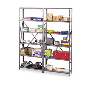 Tennsco IPB871MGY - Industrial Post Kit, for 36 & 48 Wide Shelves