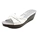 Bandolino Women's Yeva Wedge Slide Sandal