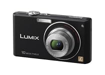 Panasonic DMCFX37 Digital Camera - Black (10MP, 5x Optical Zoom) 2.5 inch LCD