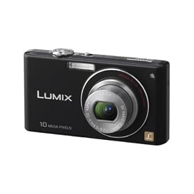 Panasonic DMCFX37 Digital Camera - Black (10MP, 5x Optical Zoom) 2.5" LCD