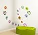 Fun4Walls WS12494 WS12494 Candy Dot Wall Stickers