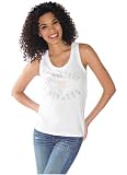 Pittsburgh Pirates Women's White Slubbed Tank Top