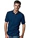 Hanes 5.2 oz., 50/50 EcoSmart Jersey Pocket Polo Shirt-L (Navy)