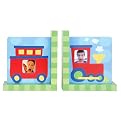 Set of 2 Bookends - Train