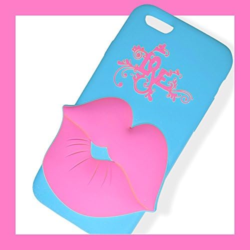 Stylish iPhone 6 Case, Best Thin iPhone Cover By Phengpro - Slim & Sleek-Love It Or Your Money Back! NOT Cheaply Made. Light, Soft, Durable, Coolest 3D Design, Non-Slip Silicone Cover - Perfect For Fashion-Minded Girls - iPhone 6 Accessories-Fits Apple iPhone 6 (4.7") - Blue