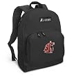 Washington State University Backpack Black WSU Cougars for Travel or School Bags - BEST QUALITY Unique Gifts For Boys, Girls, Adults, College Students, Men or Ladies