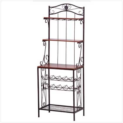 Baker's Style Wine & Glass Rack