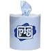 New Pig WIP261 Cellulose All-Purpose Wiper with Latex Binder, 13-1/4" Length x 11-53/64" Width, Blue (Roll of 500)