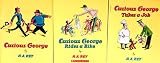 CURIOUS GEORGE SET: Curious George, Curious George Rides a Bike, Curious George Takes a Job